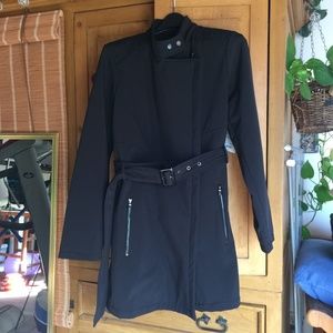 Liz Claiborne water resistant attractive coat, never worn.